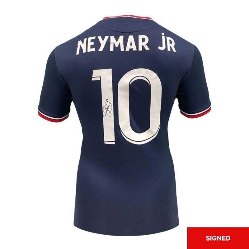 Bootroom Collection Neymar Signed Paris Saint Germain 2021-22 Football Shirt (Boxed)