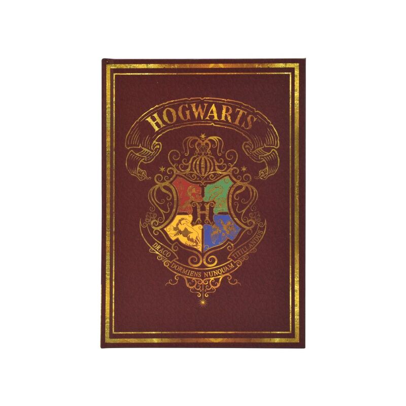 Blue Sky Designs Harry Potter A5 Casebound Notebook - Burgandy