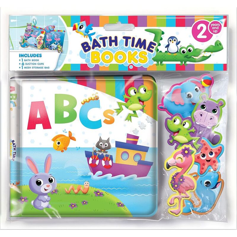 ABC/123 Preschool Bathtime Book (Eva) | Phidal