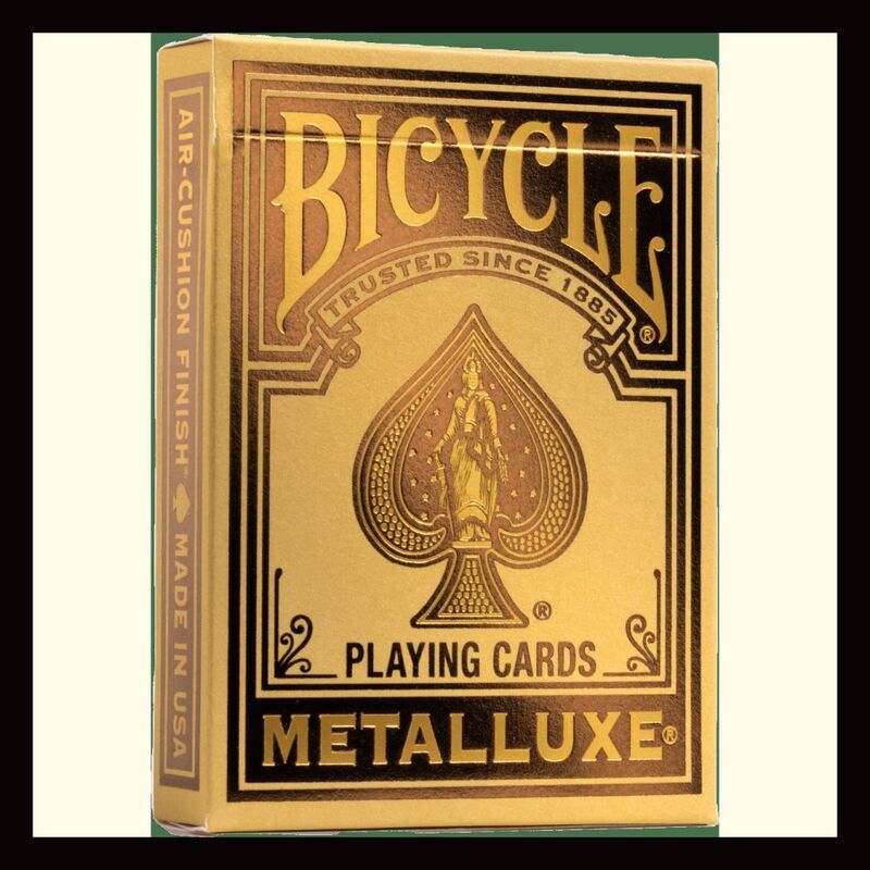 Bicycle Playing Cards Bicycle Metalluxe Gold