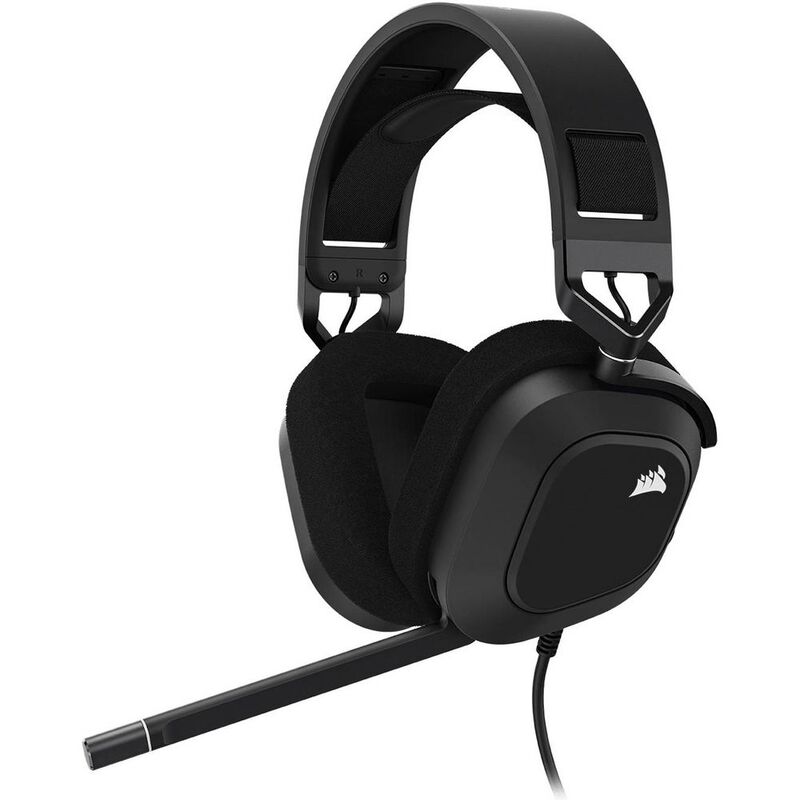 Corsair HS80 Max Wireless Over-Ear Gaming Headset With Microphone - Steel Gray (EU)