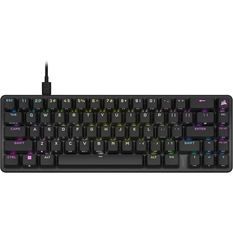 Corsair K65 Pro Mini RGB 65% Optical-Mechanical Wired Gaming Keyboard - Black