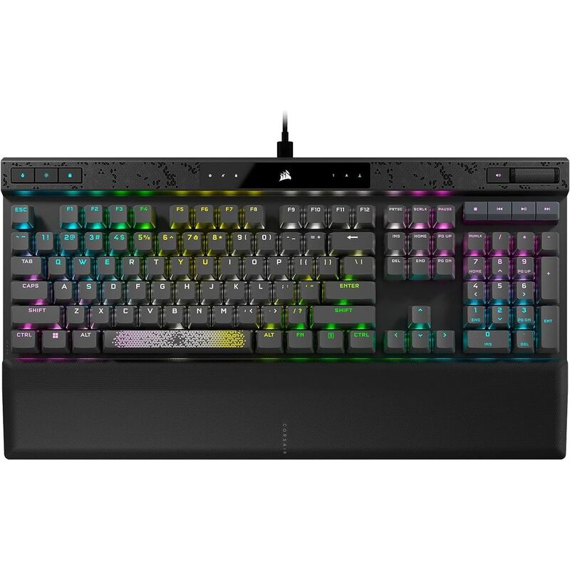 Corsair K70 Max RGB Magnetic-Mechanical Wired Gaming Keyboard With Backlit RGB