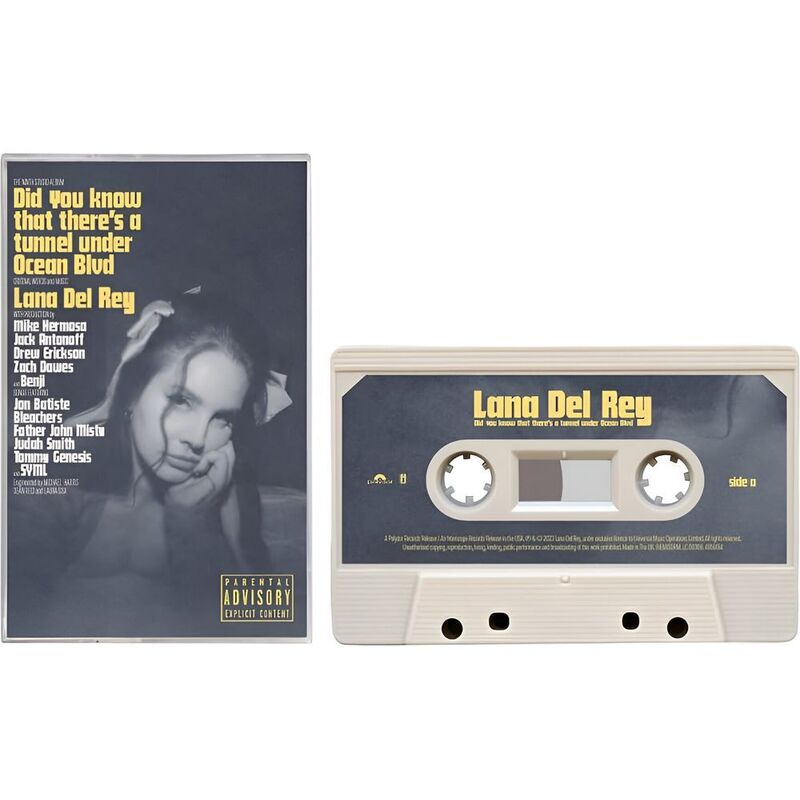 Did You Know That There's A Tunnel Under Ocean Blvd (Cream Colored Cassette) | Lana Del Rey