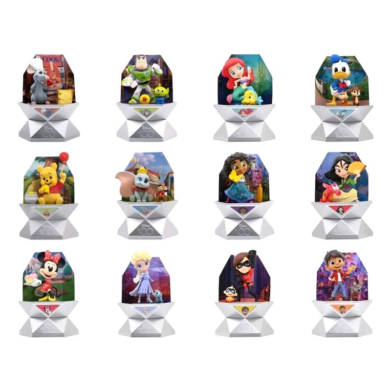 Yume Disney 100th Years Surprise Capsules Collection S2 Mini 7.5cm Figures (Assortment - Includes 1)