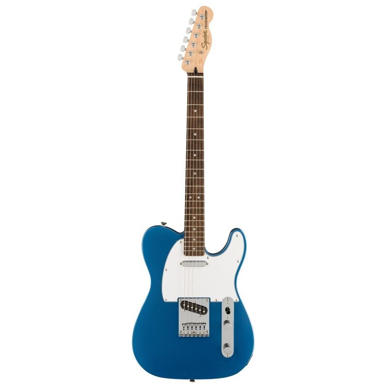 Fender Squier Affinity Telecaster Laurel Fingerboard Electric Guitar with White Pickguard - Lake Placid Blue