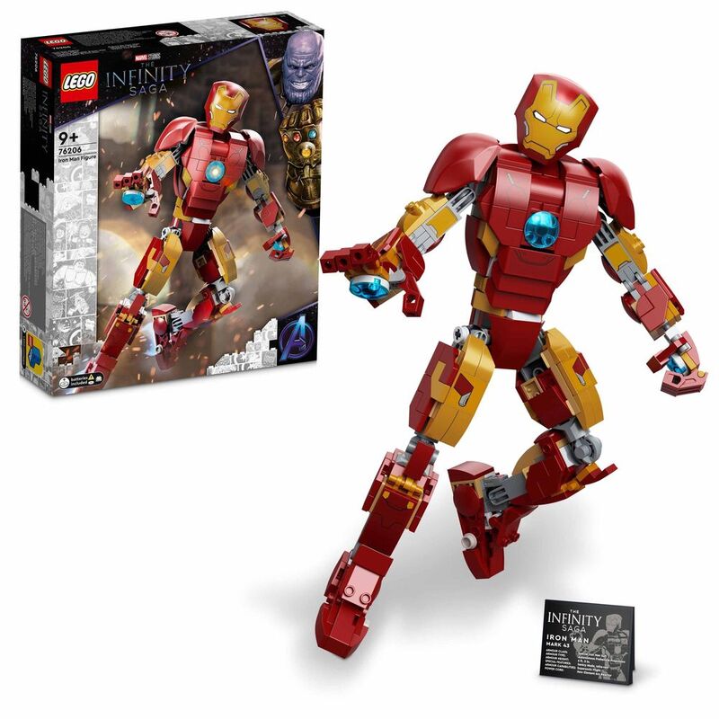 LEGO Super Heroes Avengers Infinity Saga Iron Man Mark 43 Figure 76206