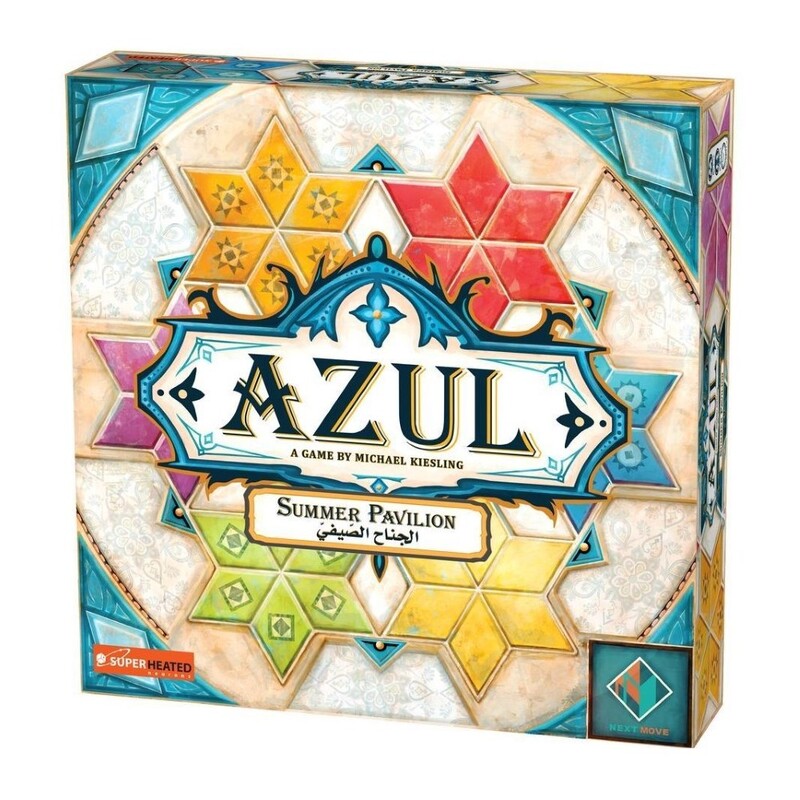 Azul Summer Pavilion Board Game (English/Arabic/French)