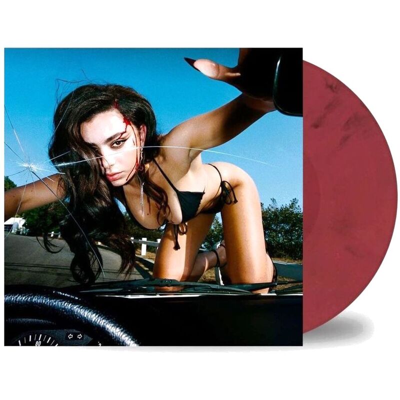 Crash (Limited Edition) (Red & Black Marble Colored Vinyl) | Charli XCX