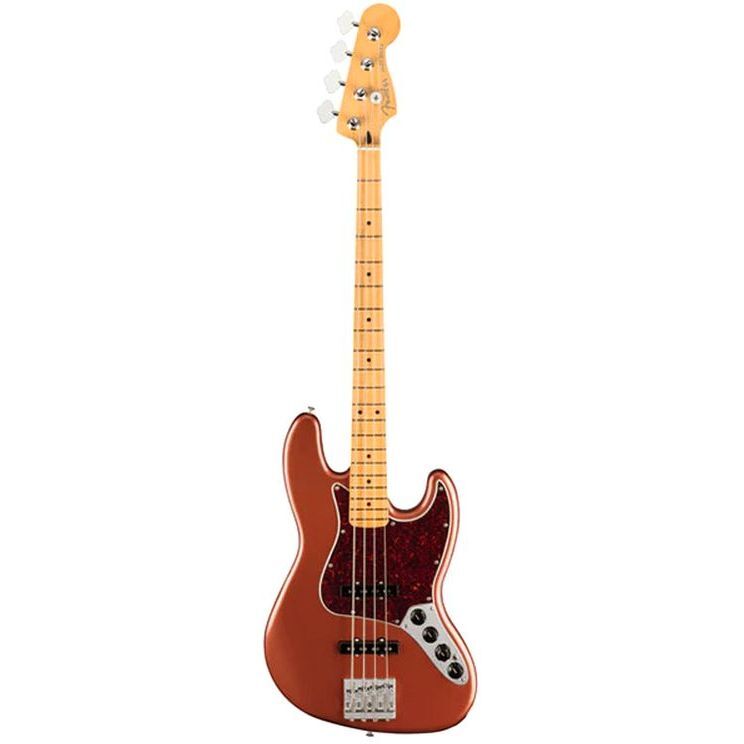 Fender Player Plus Active Jazz 4-String Bass Guitar With Maple Fingerboard Aged - Candy Apple Red