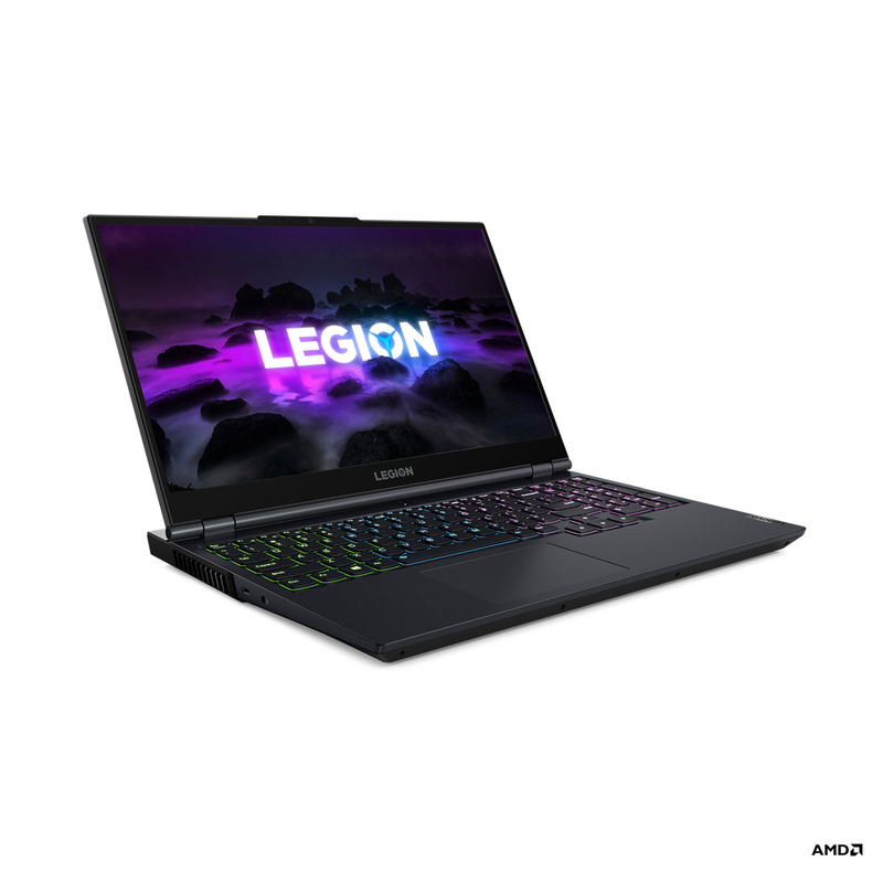 Lenovo Legion 5 Gaming Laptop AMD Ryzen 7-5800H/16GB/512GB SSD/NVIDIA GeForce RTX 3050 Ti 4GB/15.6-inch FHD/165Hz/Windows 11 Home - Phantom Blue (Arabic/English)