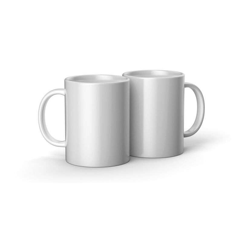 Cricut Ceramic Mug 440ml (2 Pieces) - White