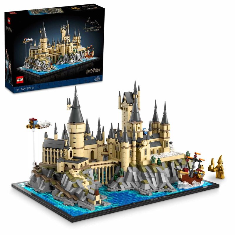 LEGO Harry Potter Hogwarts Castle and Grounds 76419 Building Set (2660 Pieces)