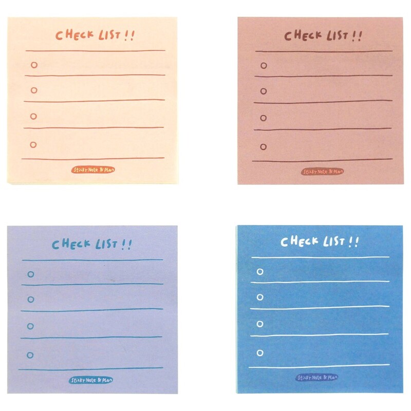 Languo 4 Color Sticky Notes