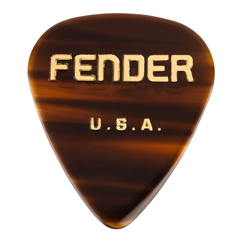 Fender 351 Chugg Picks Amber (Pack of 6)
