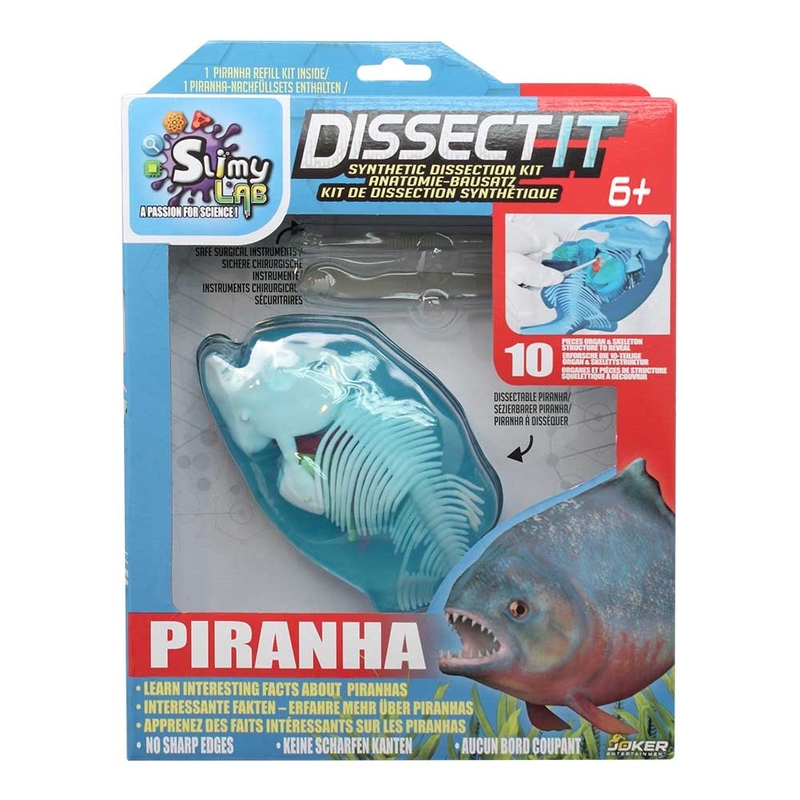 Slimy Lab Dissect-It Piranha Synthetic Dissection Kit