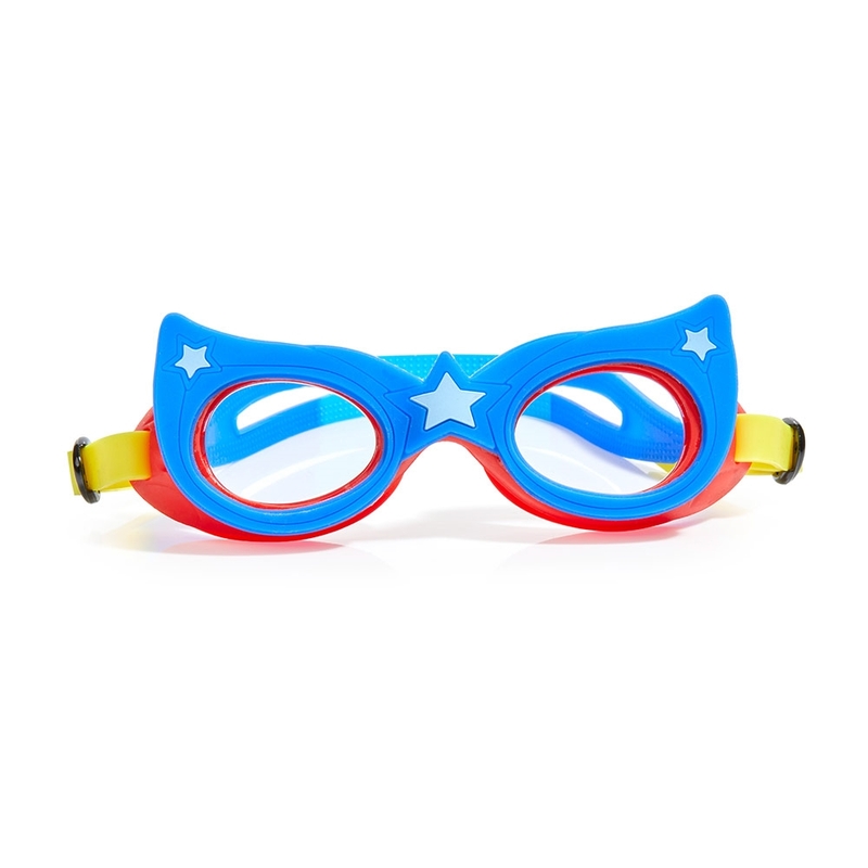 Bling2o Aqua2ude Superhero Swim Kids Goggles - Blue