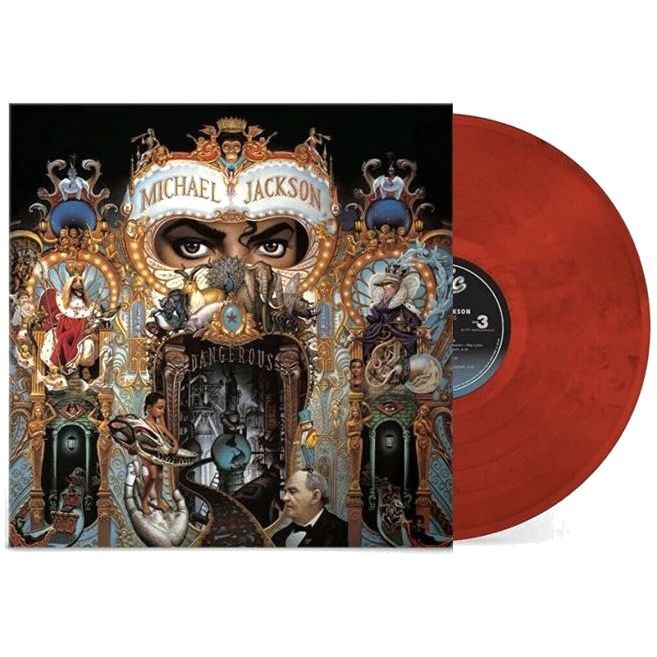 Dangerous (2 Discs) (Red Colored Vinyl) | Michael Jackson