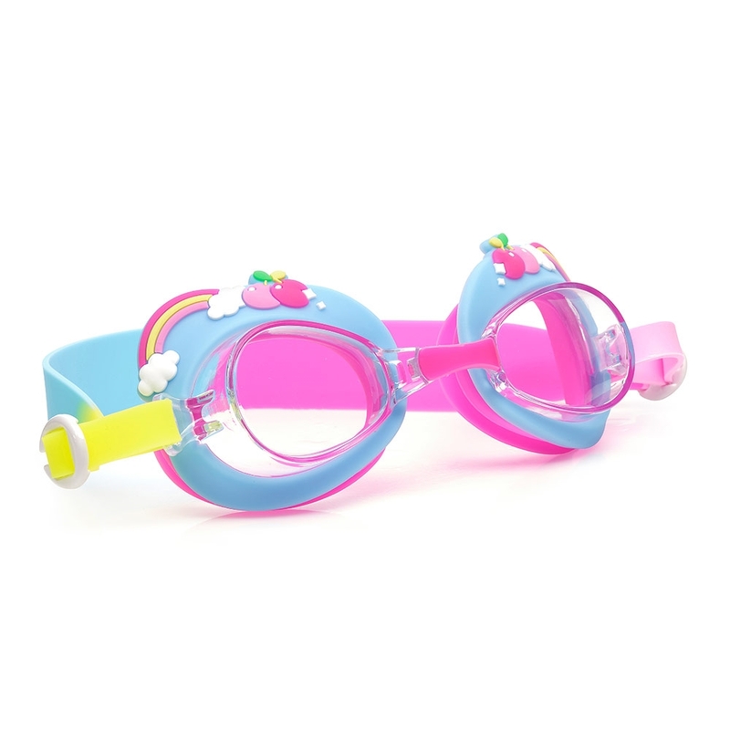 Bling2o Aqua2ude Rainbow Swim Kids Goggles - Blue