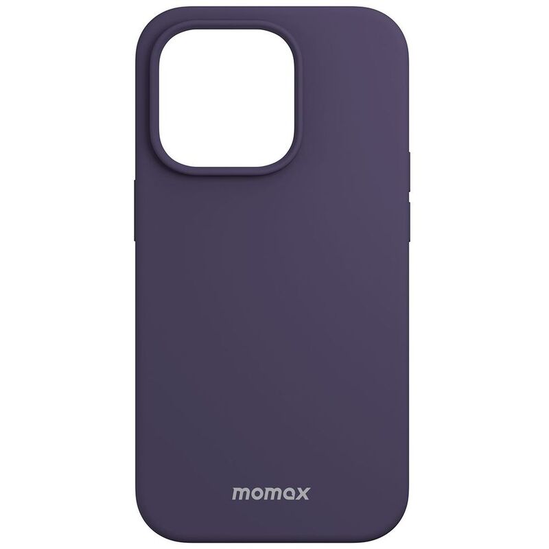 Momax iPhone 14 Pro Silicone Magnetic Case - Purple