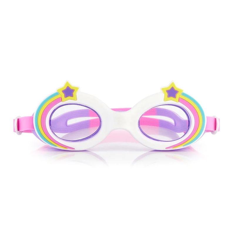 Bling2o Aqua2ude Shooting Stars Swim Kids Goggles - White