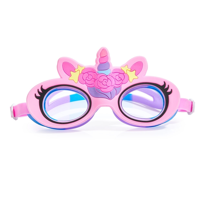 Bling2o Aqua2ude Unicorn Petals Swim Kids Goggles - Pink