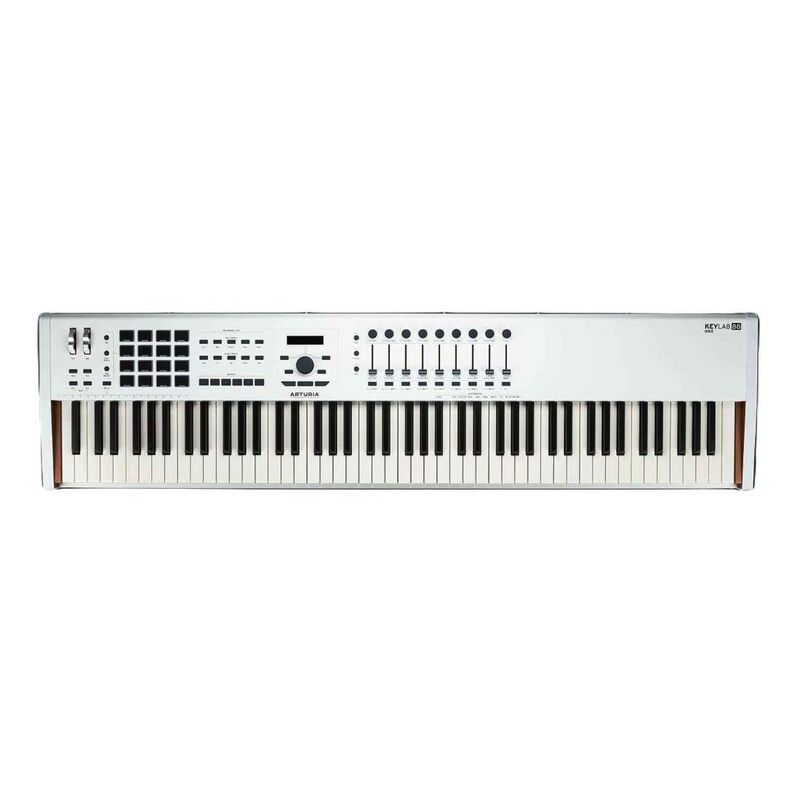 Arturia Keylab-88-MKII Expressive Versatile MIDI & Modular Controller - White