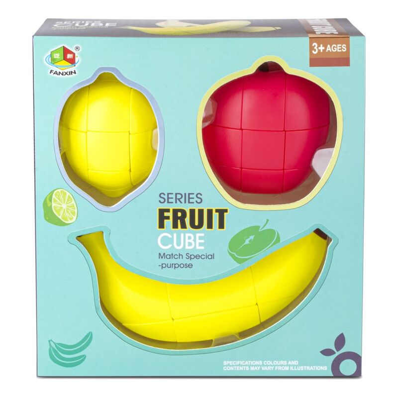 Magic Cube Fruit Set (Pack of 3)
