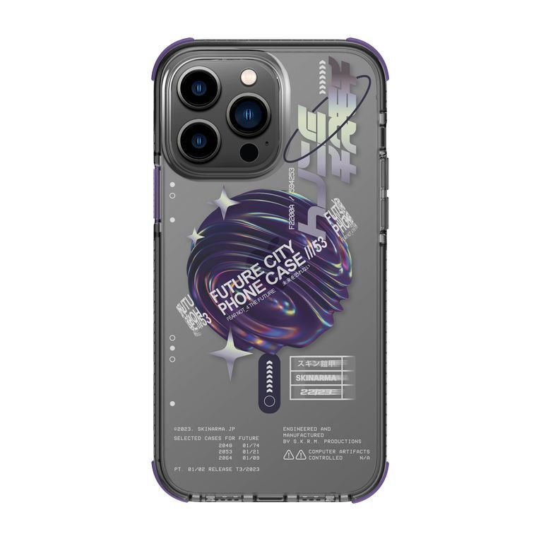 SkinArma iPhone 14 Pro Shorai Mag-Charge Case - Purple