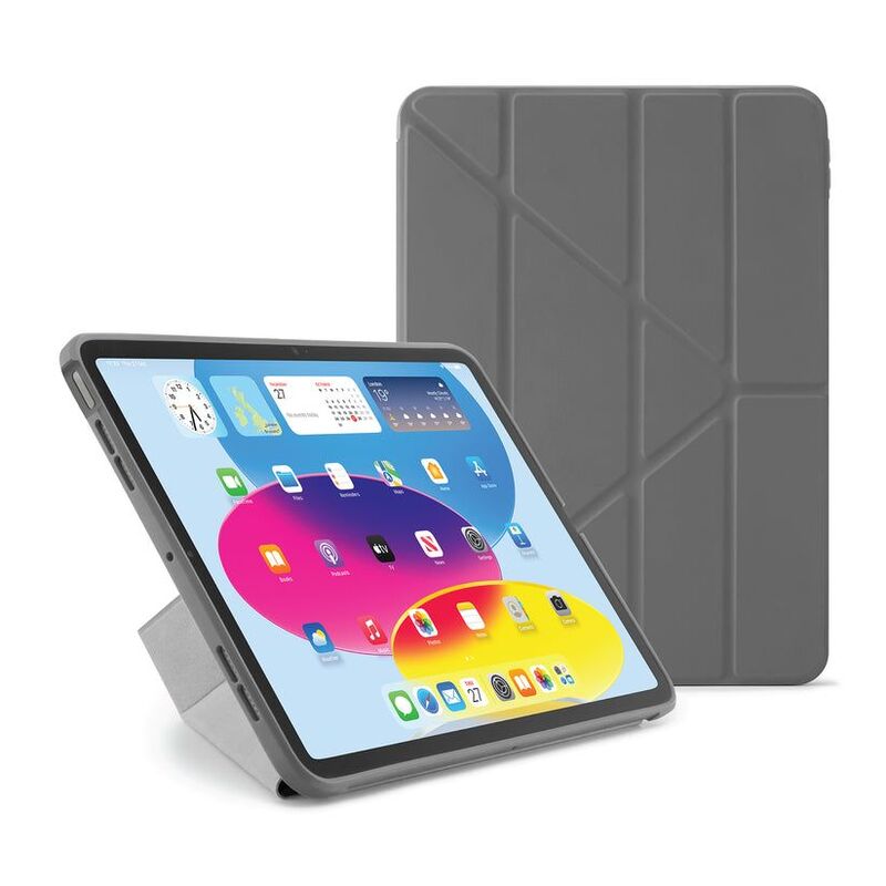 Pipetto iPad 10th Gen (2022) Origami No1 - Grey