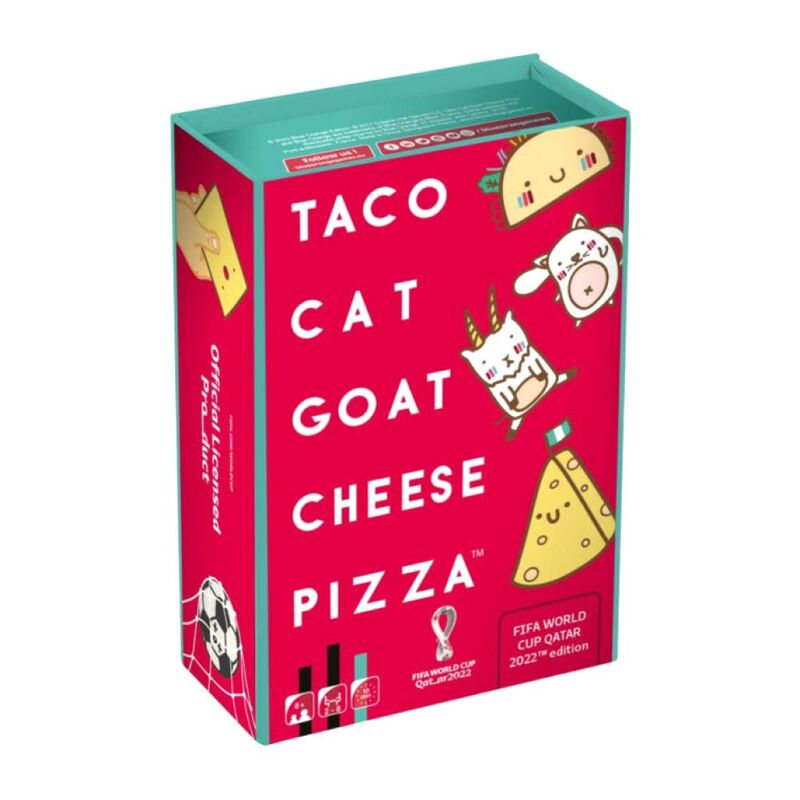 Blue Orange Games Taco Cat Goat Cheese Pizza Fifa Worldcup Qatar 2022 Edition