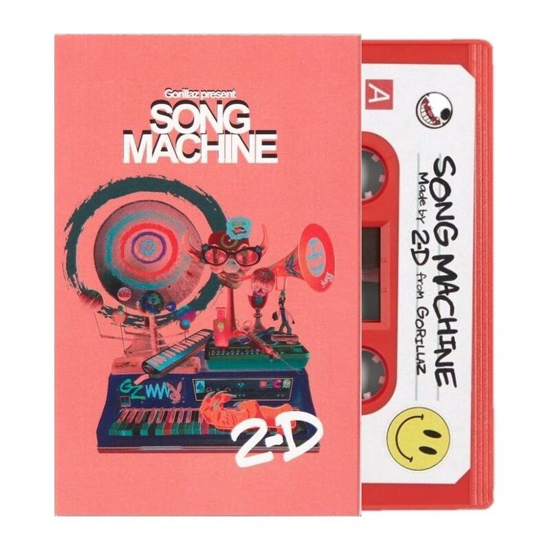 Song Machine Season One (Limited Red Colored Cassette) | Gorillaz