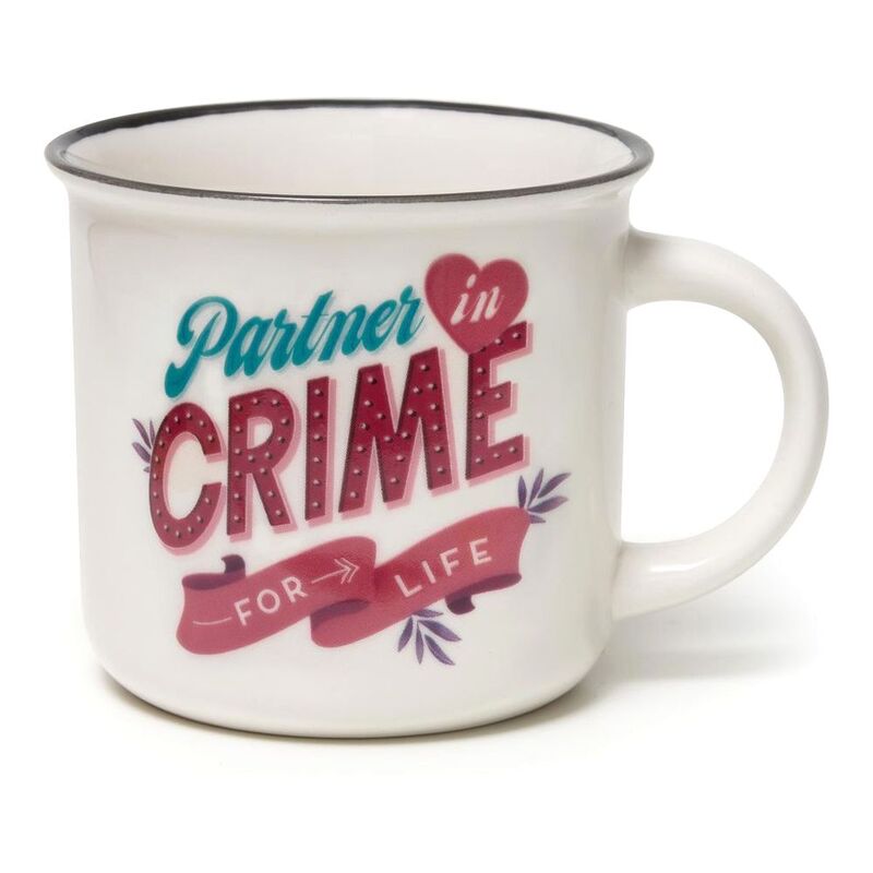 Legami Cup-Puccino Porcelain Mug 350 ml - Partner In Crime