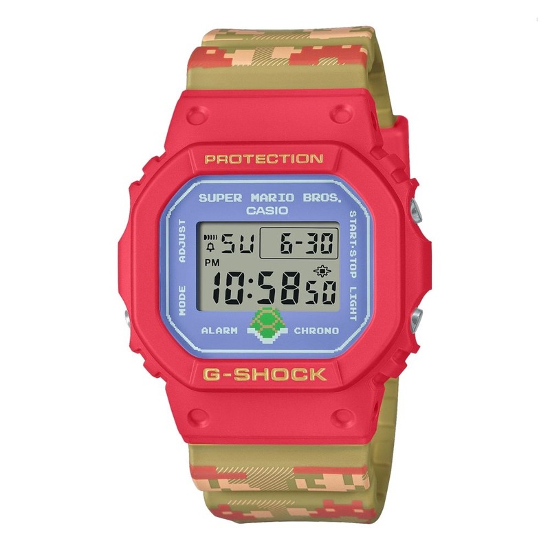 Casio G-Shock x Super Mario Bros DW-5600SMB-4DR Digital Watch
