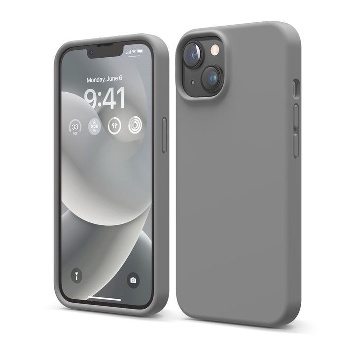Elago Soft Silicone Case for iPhone 14 - Dark Grey