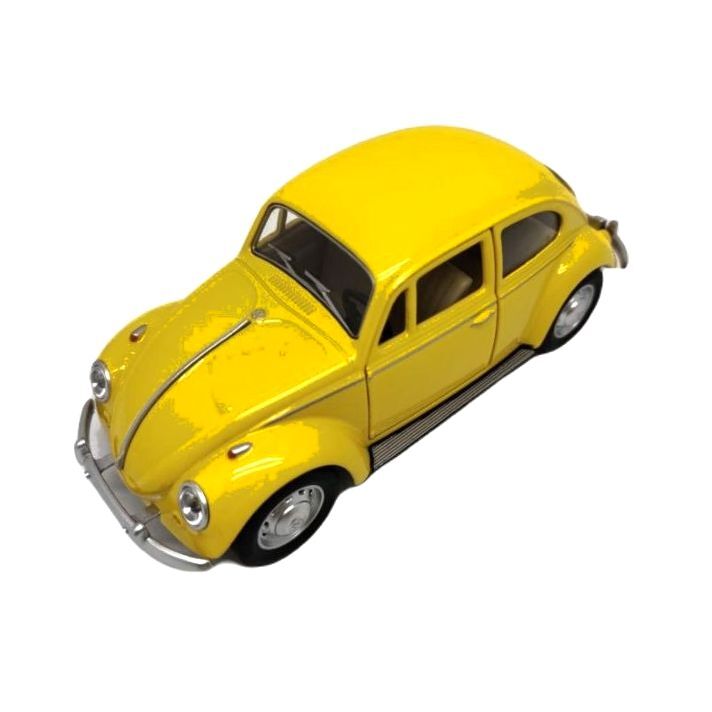 Metal Speed Zone Volkswagen Classical Beetle 1967 1.28 Scale Metal Die-Cast Car