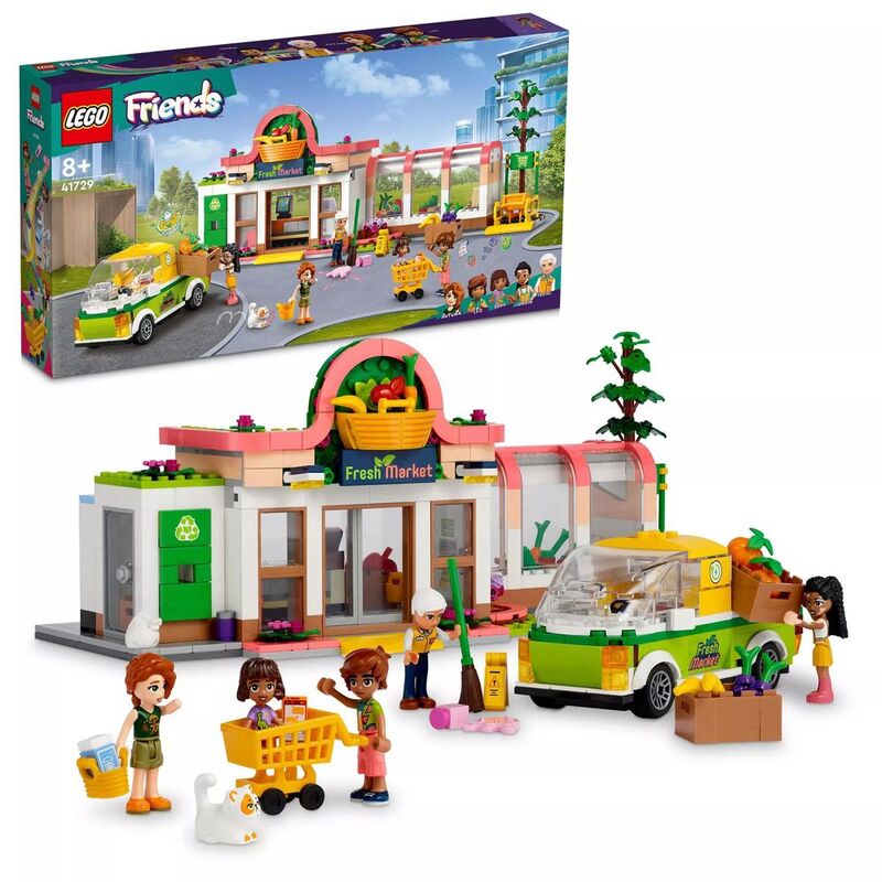 LEGO Friends Organic Grocery Store Building Toy Set 41729 (801 Pieces)