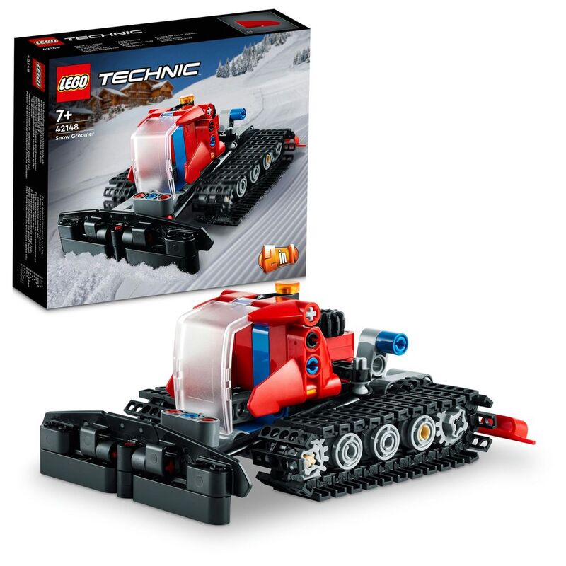 LEGO Technic Snow Groomer Building Toy Set 42148 (178 Pieces)