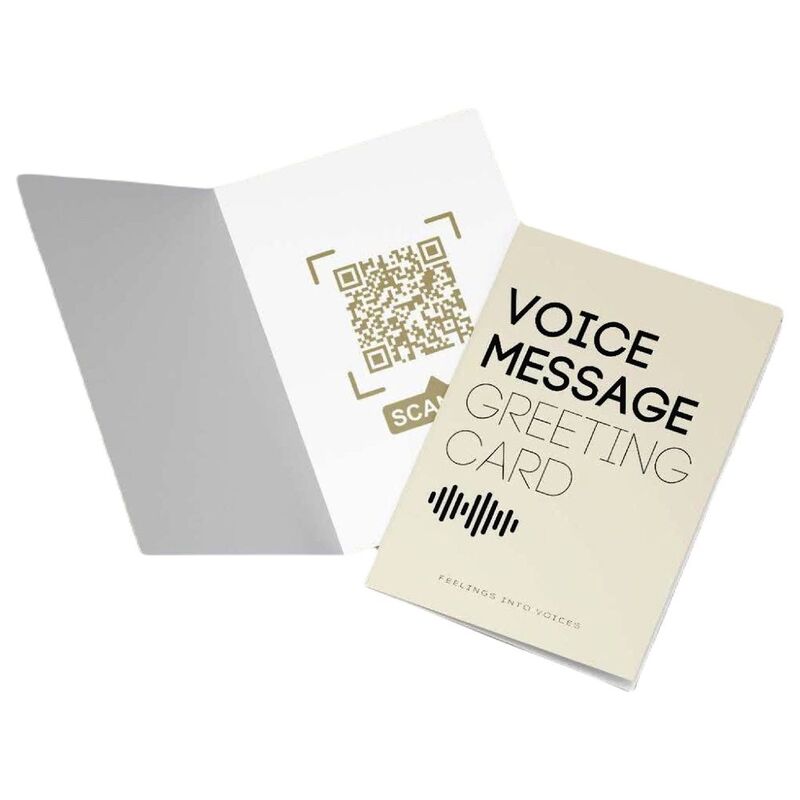 Sawt Custom Voice Message Greeting Card 10 x 8 cm