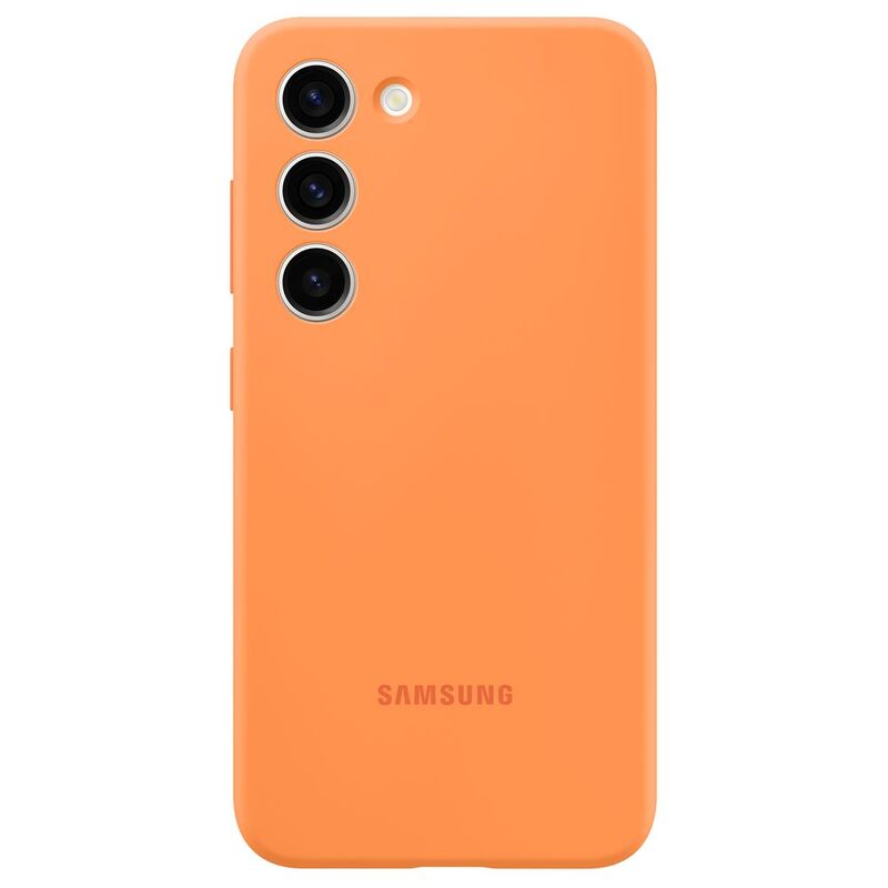 Samsung Galaxy S23 Silicone Cover - Orange