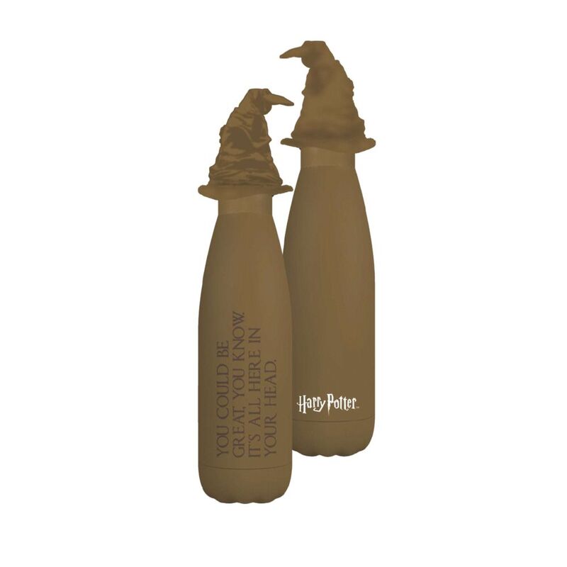 Half Moon Bay Harry Potter Sorting Hat 3D Metal Water Bottle 500ml