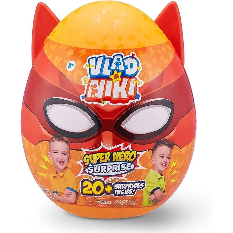 Vlad & Niki Super Hero Surprise Egg Series 1 Figures (Assorted - Includes 1)