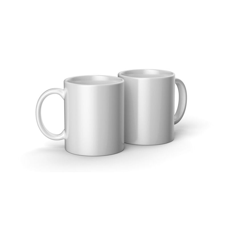 Cricut Ceramic Mug 350ml (2 Pieces) - White
