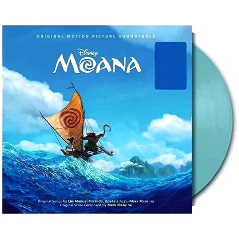 Moana (Blue Colored Vinyl) (Limited Edition) (2 Discs) | Original Soundtrack