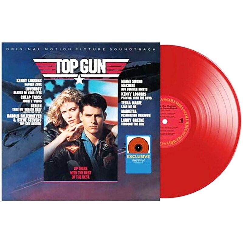 Top Gun (Red Colored Vinyl) (Limited Edition) | Original Soundtrack