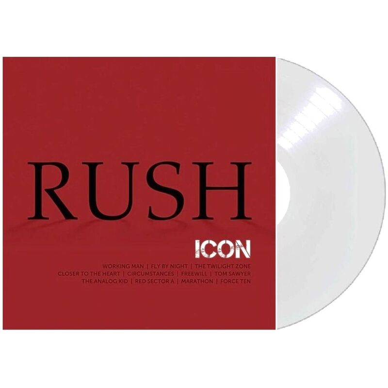 Icon (White Colored Vinyl) | Rush