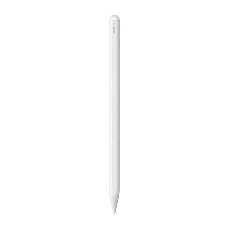 Baseus Smooth Writing 2 Series Wireless Charging Stylus Portable Touch Screen Capacitive Pencil with Nib - Active Wireless Version - White