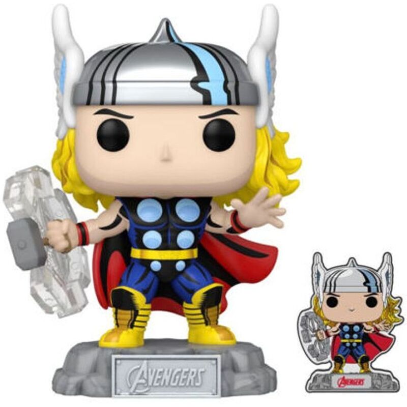 Funko Pop! Marvel A60Comic Thor With Pin Vinyl Figure