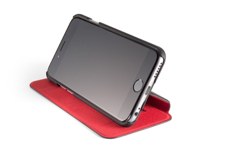 Element Soft-Tec Wallet Case Black/Red Suede iPhone 6