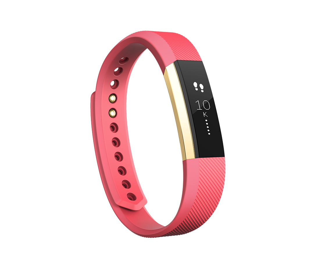 Fitbit Alta Gold/Pink Large Activity Tracker